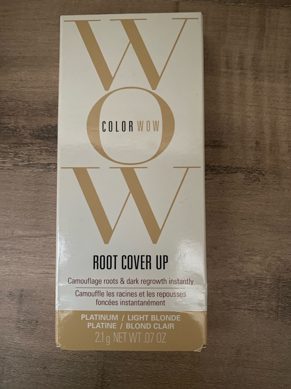 NEW- Color Wow root cover up | Platinum/Light blonde